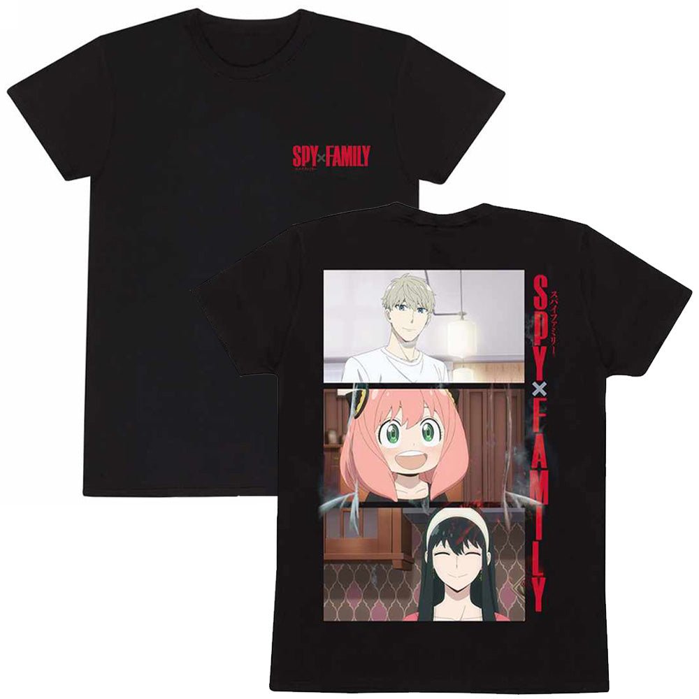 SPYxFAMILY スパイファミリー - TRIO SHOTS / バックプリントあり / Tシャツ / メンズ - PGS